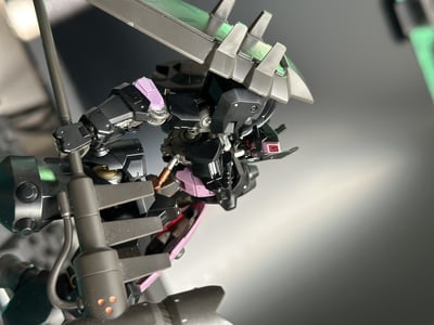 HG Gundam Vual Close up · ASW-G-47 Gundam Vual - Kidou Senshi Gundam  - Bandai