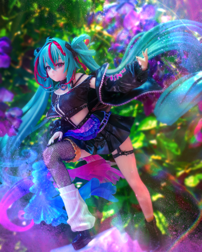 Punk Queen · Hatsune Miku - Punk! -  Figurizm Alpha - Sega