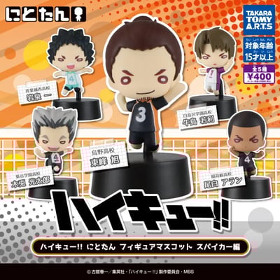 Zufällige Auswahl - Haikyu!! - Nitotan Mini Figuren (Spiker Version) - Takaratomy Arts (1)