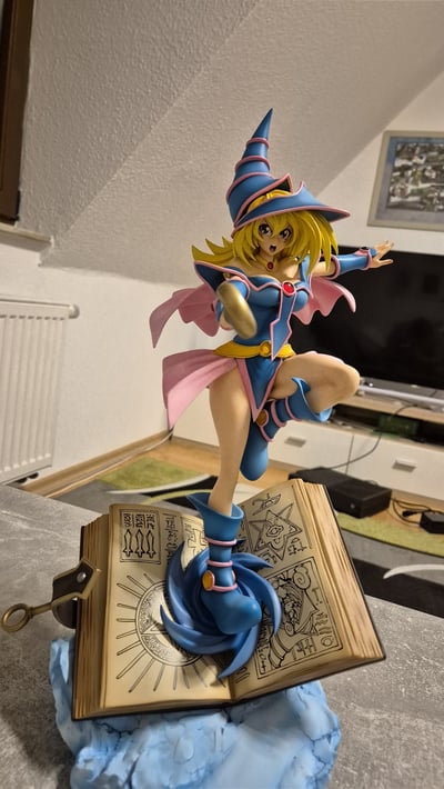 Statue Kitsune de la Magicienne Noire – Yu-Gi-Oh! (Édition Limitée, Résine Premium)