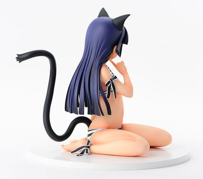Kuroneko - 1/4 - Striped Swimsuit Nekomimi - 4