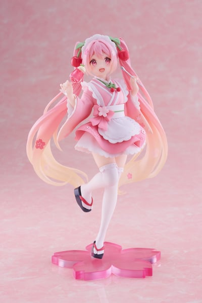Hatsune Miku - Sakura Miku - Japanese Café - Coreful Figure - Taito (8)