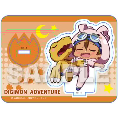 Tai / Taichi & Agumon - Digimon Adventure - Mini Character Acrylaufsteller (GyaoColle) - Y Line (1)