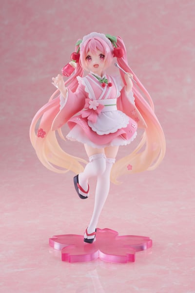 Hatsune Miku - Sakura Miku - Japanese Café - Coreful Figure - Taito (1)