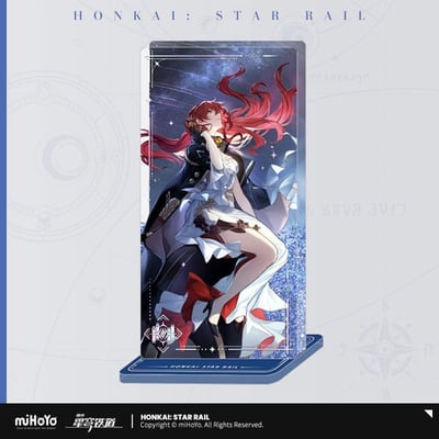 Honkai: Star Rail Light Cone Acryl Ornament mit Glitzer: Himeko Night on the Milky Way 7 cm (1)