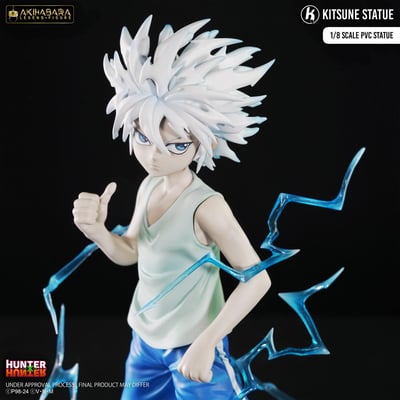 Killua Zoldyck - Hunter X Hunter - Kitsune Statue (1)