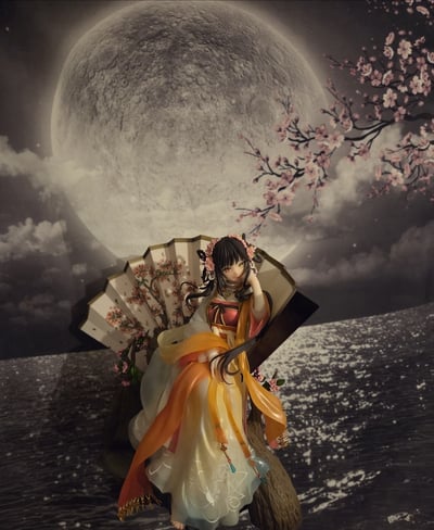 Kurumi im Mondschein · Kurumi Tokisaki Hanfu Shibuya Scramble - Estream 