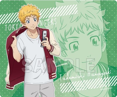 Takemichi Hanagaki (Peaceful Holiday Version) - Tokyo Revengers - Mouse Pad : Unterlage - Y Line.jpeg