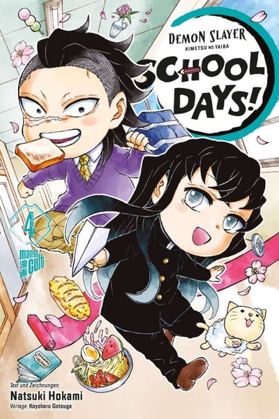 Demon Slayer: Kimetsu no Yaiba - School Days - Manga Cult - Band 4 (1)
