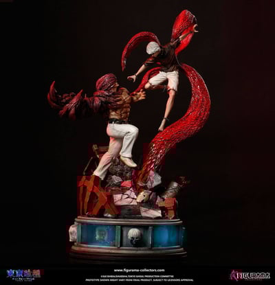 Ken Kaneki vs. Jason / Yakumo Oomori – Elite Fandom Statue (Figurama Collectors, Tokyo Ghoul, limitiert, LED, 1/6) - 1