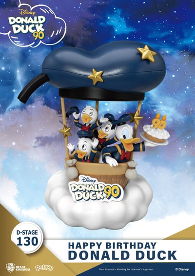 Donald Duck - 90th-Happy Birthday- Disney D-Stage - Beast Kingdom Toys (1)
