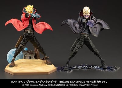 Vash The Stampede - The Gunman in Black - ARTFX J - Kotobukiya - 13