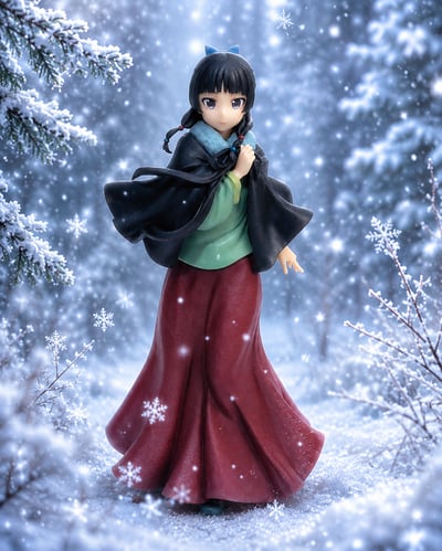 Maomao im Schnee · Maomao - Die Tagebücher der Apothekerin - Poncho - Banpresto