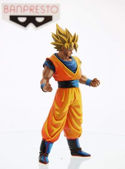 Son Goku Super Saiyajin - Master Stars Piece Manga Dimensions - 8