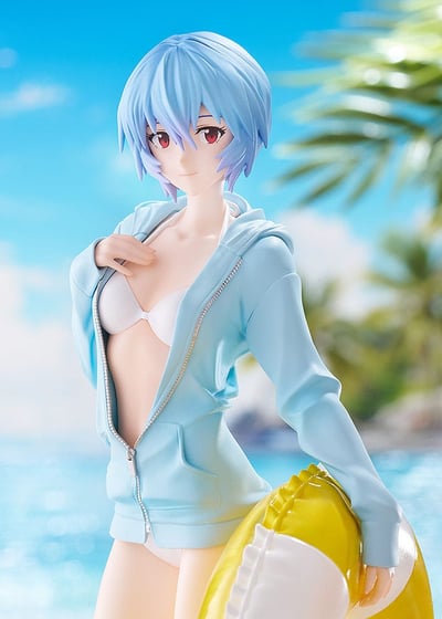 Rei Ayanami - L - Beach Queens - Neon Genesis Evangelion Pop Up Parade - Good Smile Company - 1