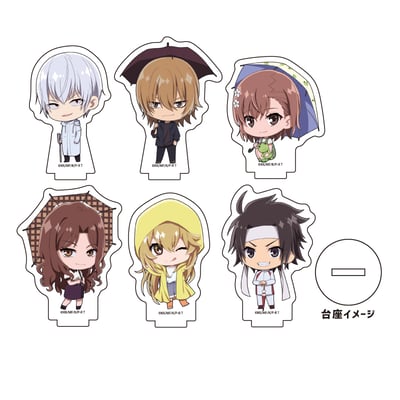 Zufällige Auswahl - A Certain Scientific Railgun T - Mini Acrylaufsteller - A3 (1)