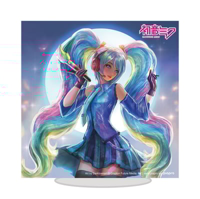 Hatsune Miku - Miku Expo 2024 - Acrylaufsteller - Darktownart (1)