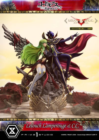 Lelouch Lamperouge & C.C. - Concept Masterline (CMCGR-03S) - Bonus Version - Prime 1 Studio (7)