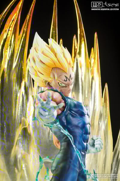 Majin Vegeta - Tsume HQS+ 1/4 Scale Resin Figur mit LED - 8