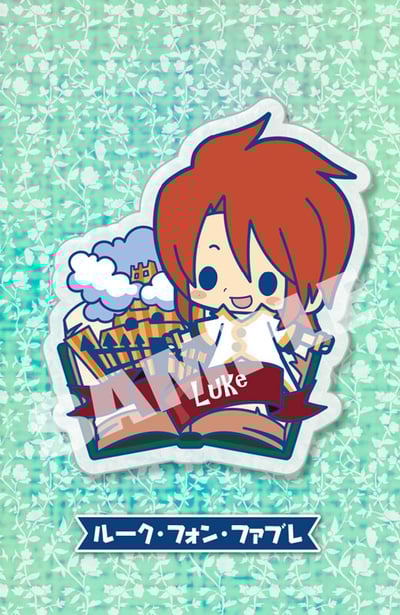 Tales of Friends Clear Brooch Collection Vol. 2 - Luke fon Fabre - 1