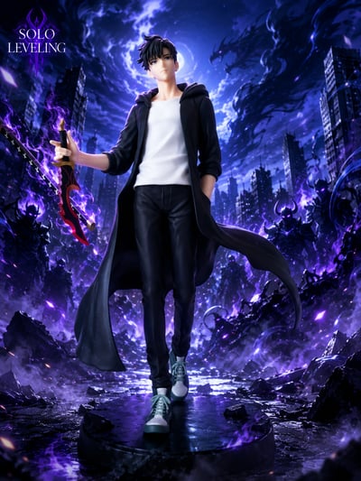 Sung Jinwoo - L - Solo Leveling Pop Up Parade - Good Smile Company