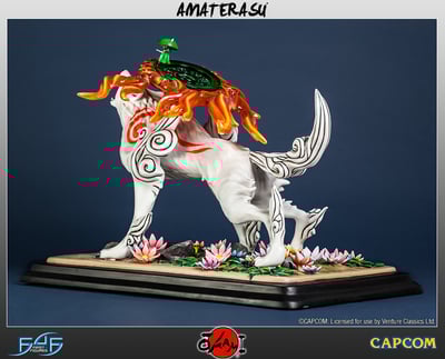 Amaterasu & Issun - Okami First 4 Figures Statue - 6