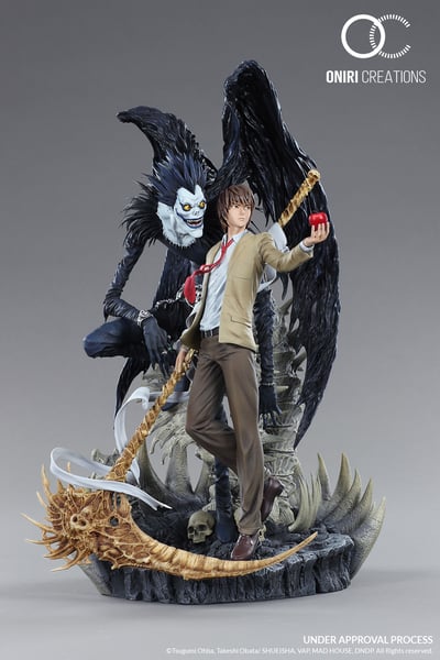Statue Death Note - Light Yagami & Ryuk Diorama (Oniri Creations, limité à 999 exemplaires) - 8