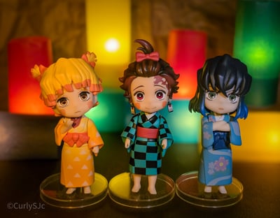 Demon Slayer · Entertainment District Arc Set - Sumiko, Zenko, Inoko - Figuarts mini - Bandai Spirits