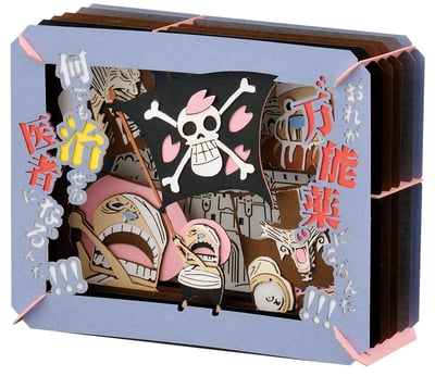Chopper verfolgt seinen Traum (Nandemo Naozeru Isha ni Narunda!!!) - One Piece - Papiertheater (PT-122X) - Ensky (1)
