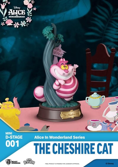 Cheshire Cat - Alice im Wunderland Mini D-Stage - Beast Kingdom Toys (2).jpg