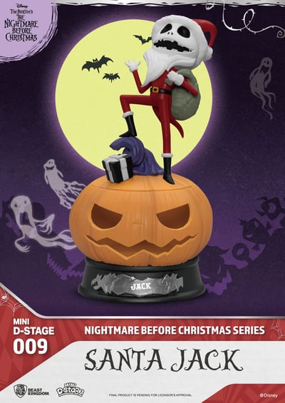 Santa Jack - The Nightmare Before Christmas Mini D-Stage - Beast Kingdom Toys (1)