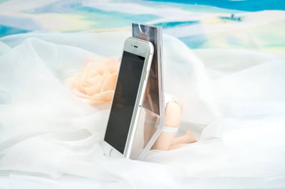 Cell Phone Girl Weiß - Handyhalter - Muryo-Sha - 2