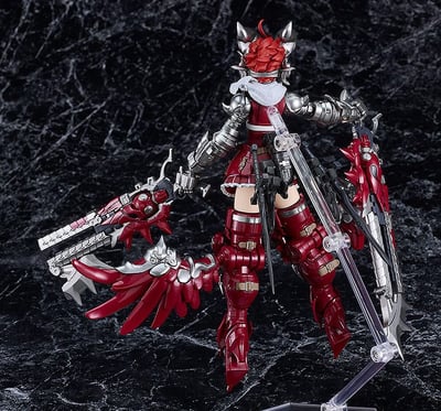 Godwing Dragon Knight Ren Fire Dragon - Godzorder Plamax - Max Factory (4)