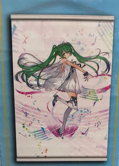 Hatsune Miku - Wallscroll (15 th Anniversary - Version 2 von 3) - Sega (1)