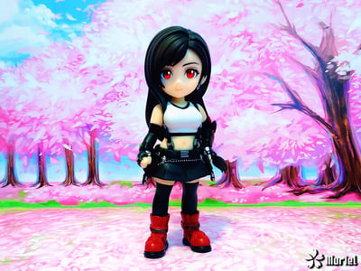 𝐓𝐢𝐟𝐚 𝐋𝐨𝐜𝐤𝐡𝐚𝐫𝐭 · Tifa Lockhart - Adorable Arts - Square Enix