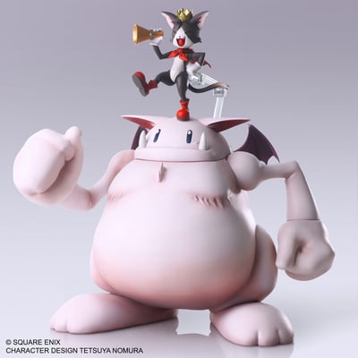 Cait Sith & Fat Moogle - Final Fantasy VII Bring Arts - Square Enix (1)