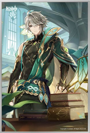 Alhaitham - Genshin Impact (The Exquisite Night Chimes) - Shikishi - miHoYo (2)