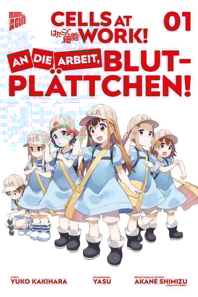 Cells at Work! An die Arbeit Blutplättchen - Manga Cult - Band 001 - 2