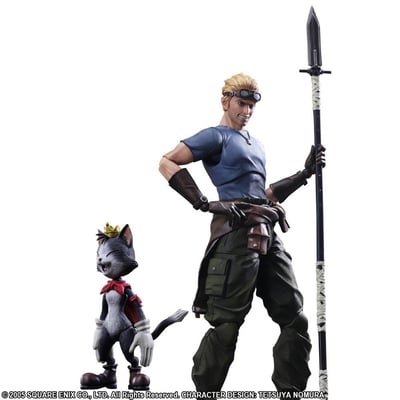 Cid Highwind und Cait Sith - Play Arts Kai - Square Enix - 2