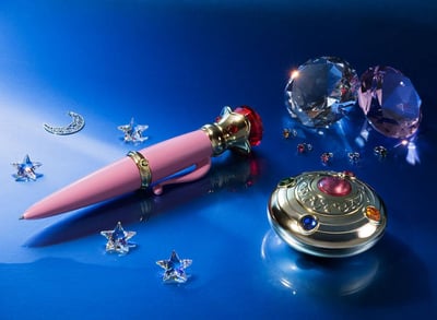 Sailor Moon 1/1 PROPLICA Set – Transformation Brooch & Disguise Pen (Tamashii Web Exclusive) - 2