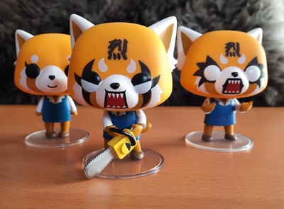 Retsuko mit Kettensäge - Aggretsuko Funko POP!