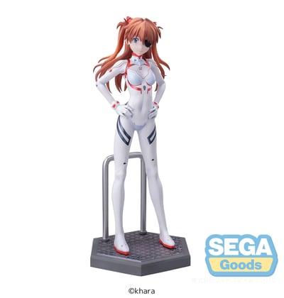 Asuka Shikinami Langley - White Plugsuit - Luminasta - Sega (1)