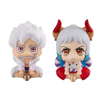 Monkey D. Ruffy Gear Fifth & Yamato - Set mit Extra - One Piece Look Up - Megahouse (1)