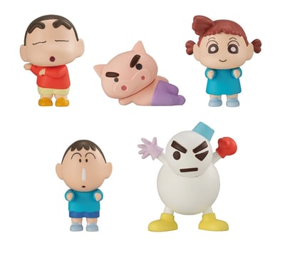 Zufällige Auswahl - Crayon Shin-Chan - Mini Figuren - Bandai (1)