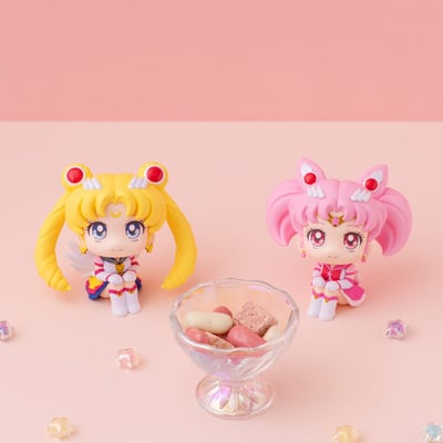Eternal Sailor Moon & Eternal Sailor Chibi Moon - Cosmos Edition - Sailor Moon Look Up - Megahouse (14)