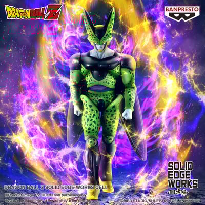 Cell - Dragon Ball Z - Solid Edge Works - Banpresto (1)