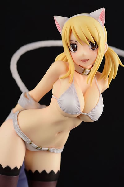Lucy Heartfilia - White Cat - Gravure Style - 2