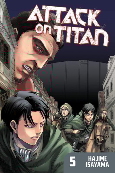 EN Attack on Titan - Carlsen - Vol. 5 - englische Ausgabe (1)