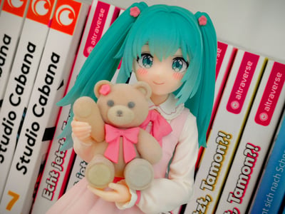 Find comfort in little things 🧸 · Hatsune Miku - Conceptual Series Vol. 3 - Luminasta - Sega