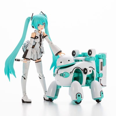 Hatsune Miku & Tamotu (Miku Ver.) - Frame Arms Girl Model Kit - Maruttoys (19).jpg